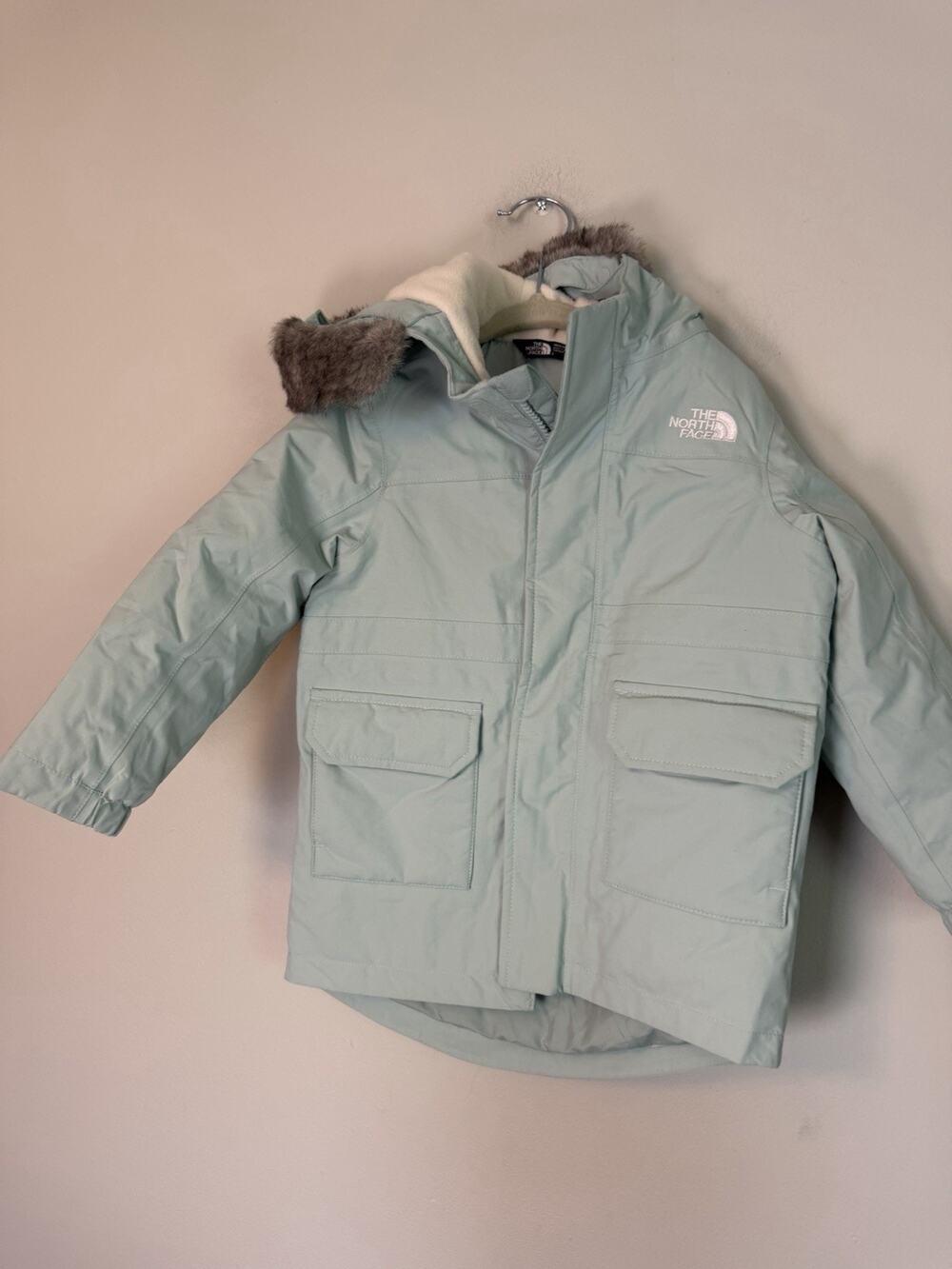 The North Face Kids Arctic Parka Sz 2 Teal NEW $190
